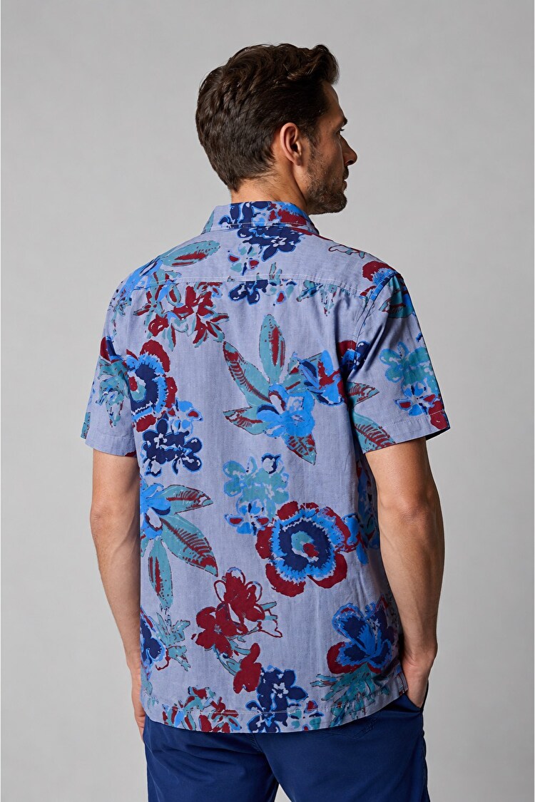 Сорочка LEE Seasonal Shirt Regular Fit (L66DMTLH) Блакитний