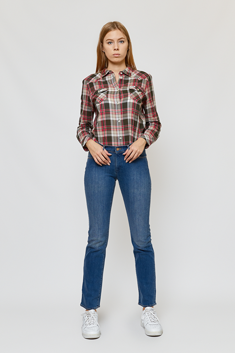 Джинси Wrangler Drew Regular Fit (W24SX451J) Синій