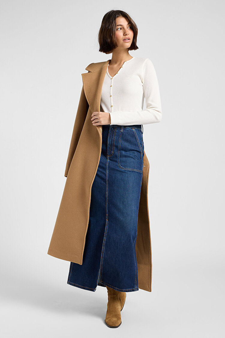 Спідниця LEE WW MAXI SKIRT Regular Fit (112370875) Синій