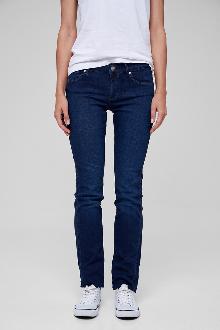 Джинси Wrangler Molly Straight Regular Fit (W26FX754R) Темно-синій