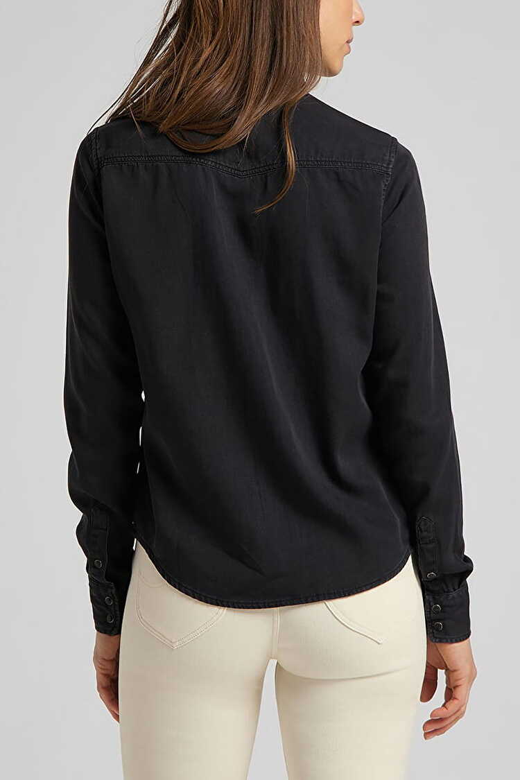 Сорочка джинсова LEE Regular Western Shirt Regular Fit (L45SZH01) Чорний