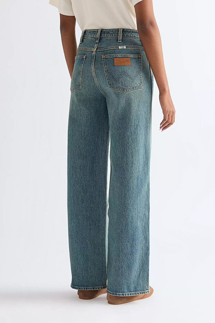 Джинси Wrangler Loose Straight Loose Fit (112378204) Блакитний