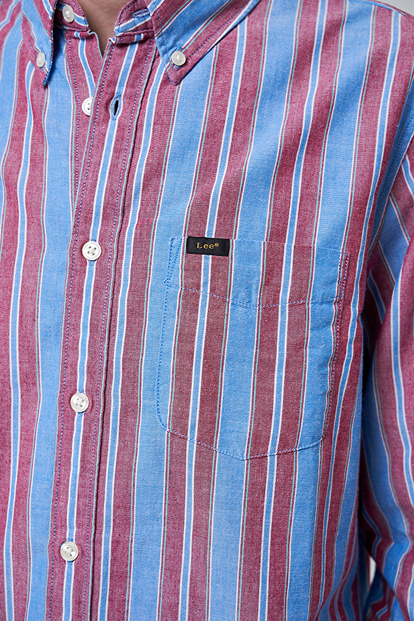 Сорочка LEE Button Down Shirt Regular Fit (L880NELA) Блакитний