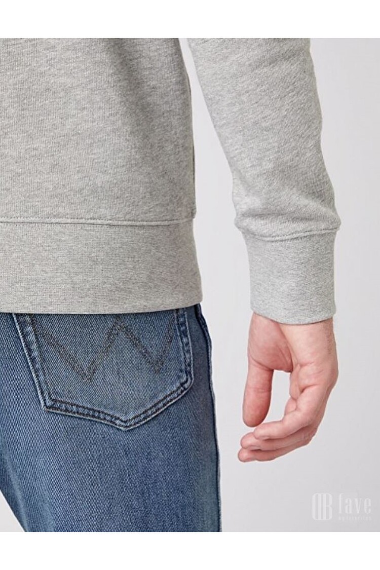 Кофта Wrangler Funnel Neck Zip Regular Fit (W6G5HAX37) Серый