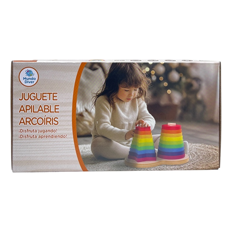 Игрушка для складывания Радуга MONTESSORI (114-SC)