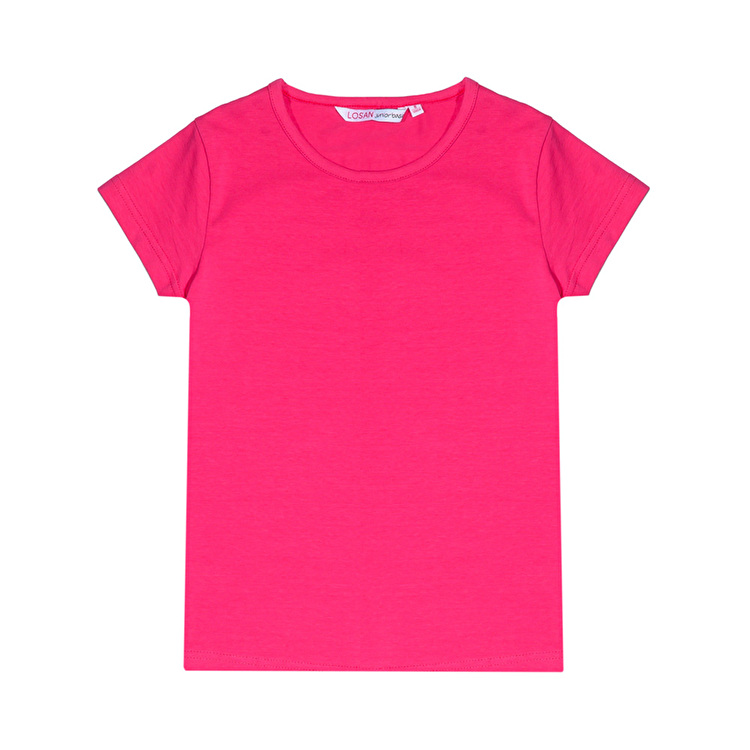Футболка Losan Junior girls (X14-1003AB/142) Малиновий