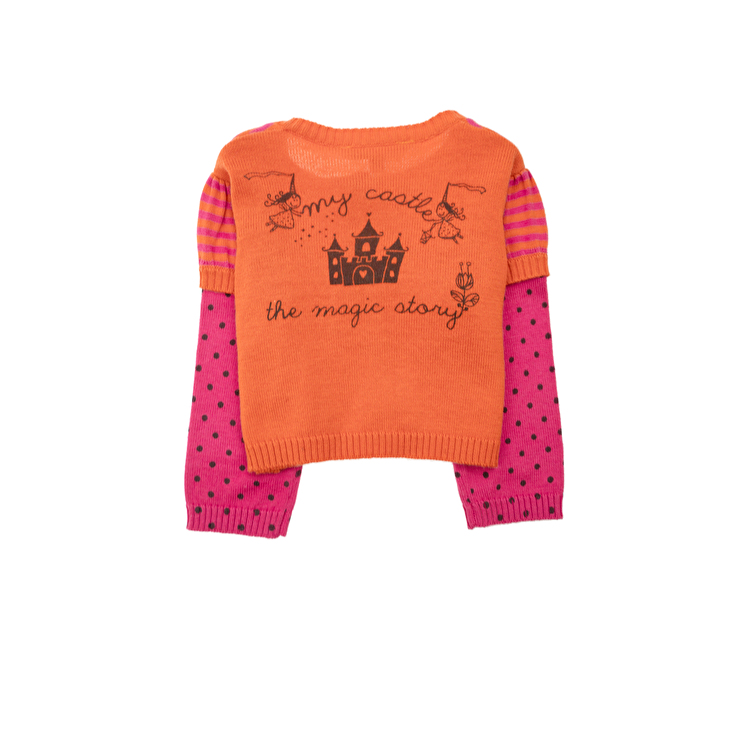 Кофта Losan Losan Baby (228-5001AD/142) Малиновий