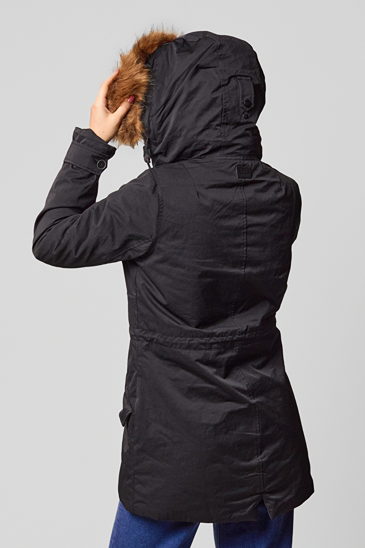 Куртка длинная LEE Urban parka Slim Fit (L58UAO01) Черный