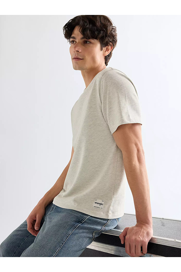 Футболка Wrangler SS SOLID TEE Relaxed Fit (112378012) Серый