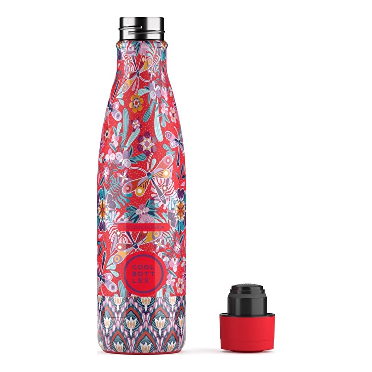 Термопляшка COOL BOTTLES Dragonfly paradise 500 мл. (0420V)