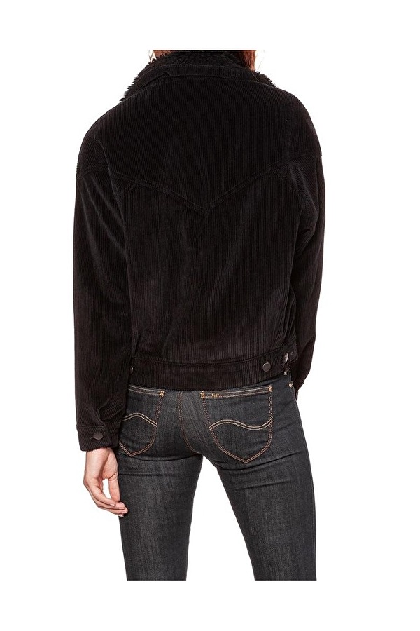 Куртка вельветовая Wrangler 80´S Western Jacket Loose Fit (W422UP100) Черный