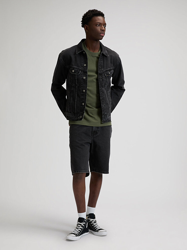 Куртка LEE RELAXED RIDER JACKET Relaxed Fit (112376447) Чорний