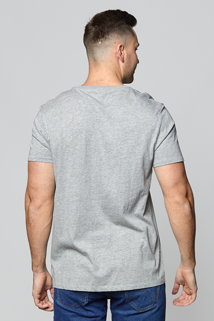 Футболка Wrangler SS SIGN OFF TEE Regular Fit (W7C07D337) Сірий