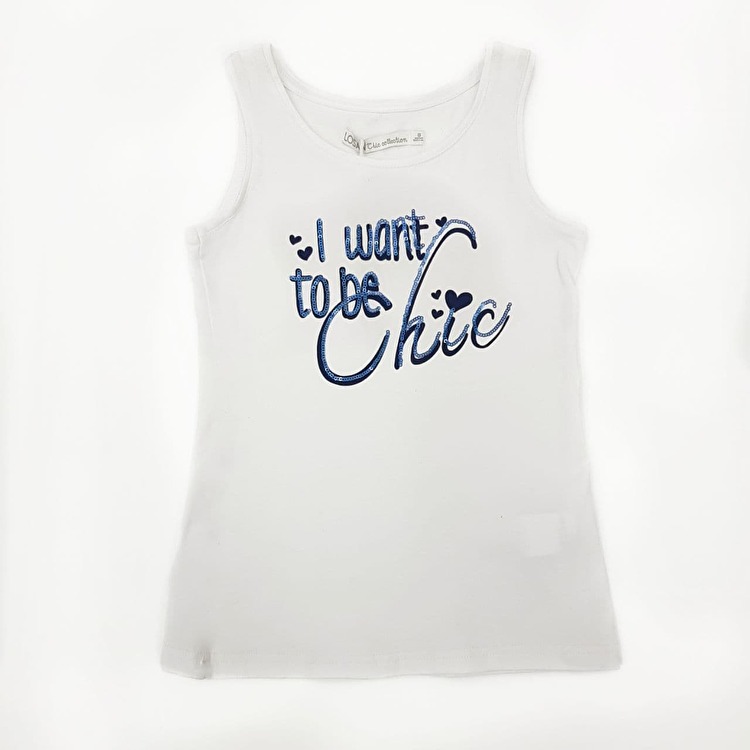 Майка Losan Junior girls (414-8031AB/622) Білий