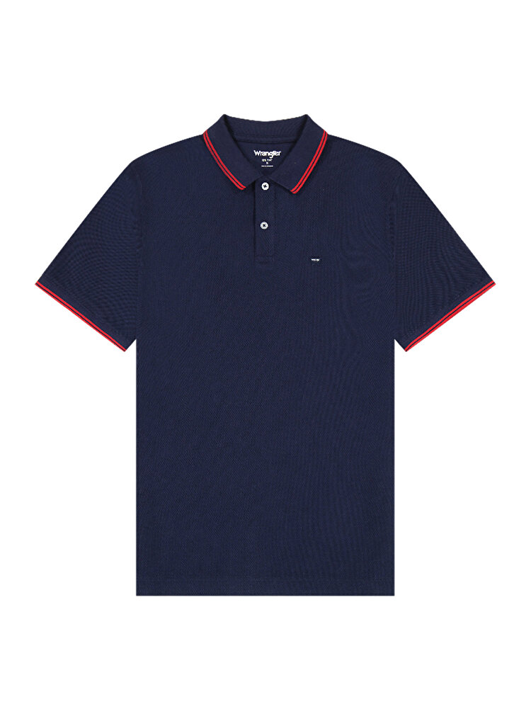Поло Wrangler Polo shirt (112350403) Синій