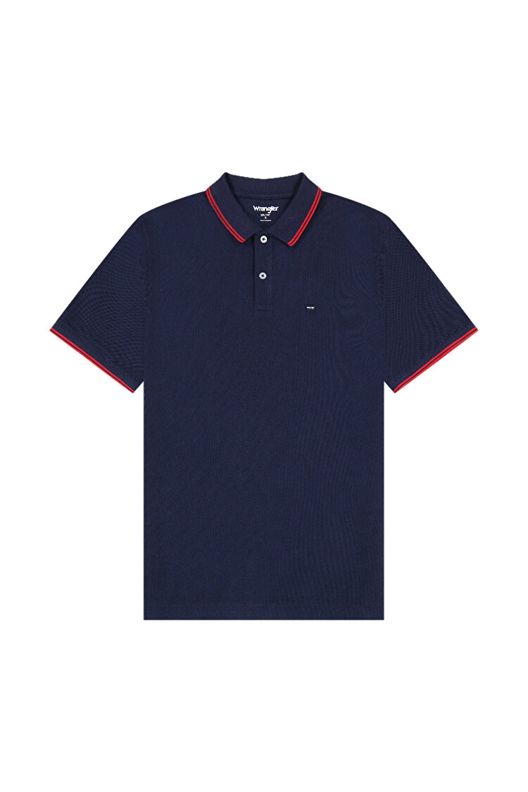 Поло Wrangler Polo shirt (112350403) Синій