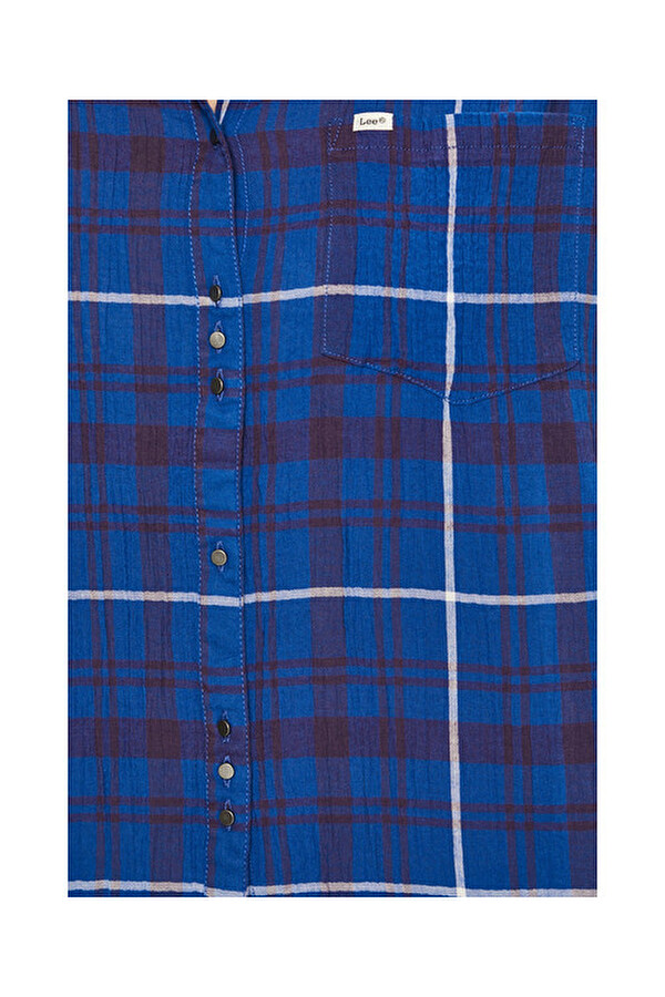 Рубашка LEE One Pocket Shirt Oversized (L44JXDKS) Ярко-голубой