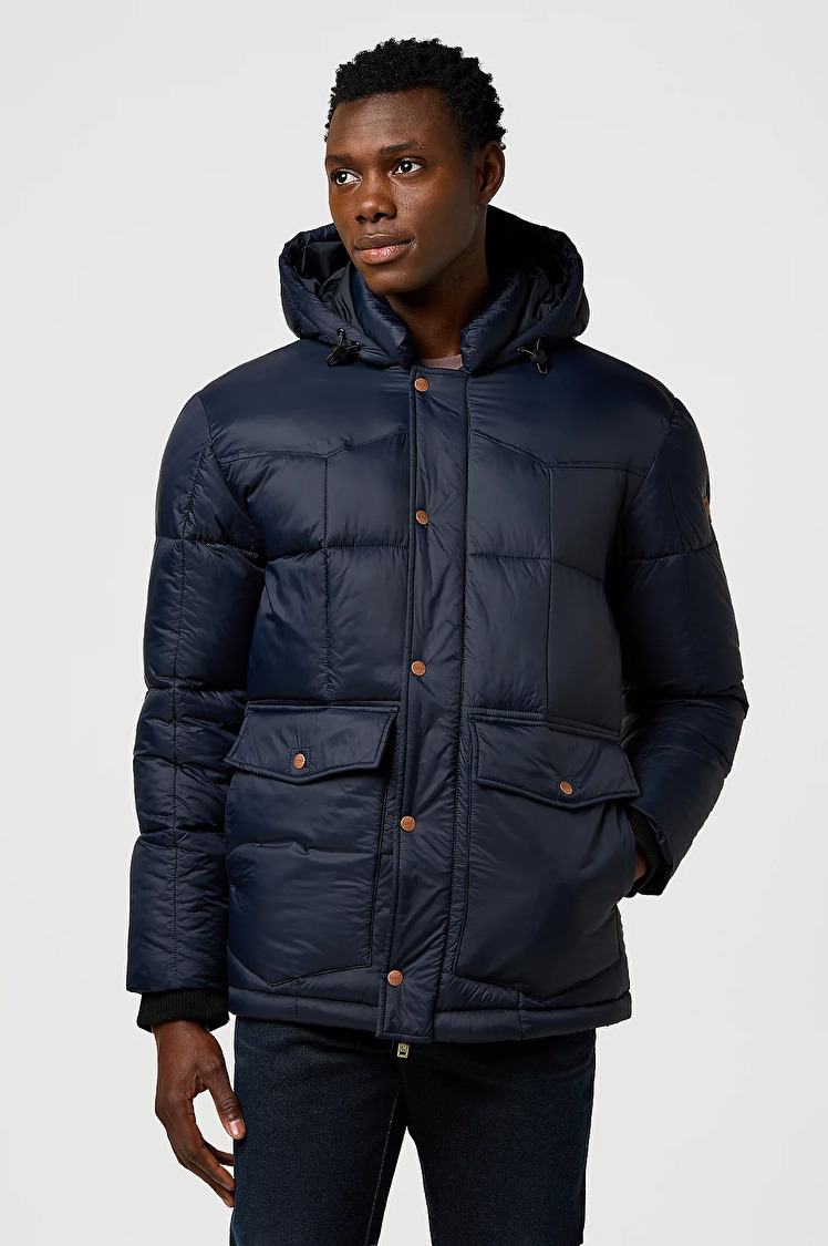 Куртка с утеплителем Wrangler PARKA JACKET Regular Fit (112371450) Черный