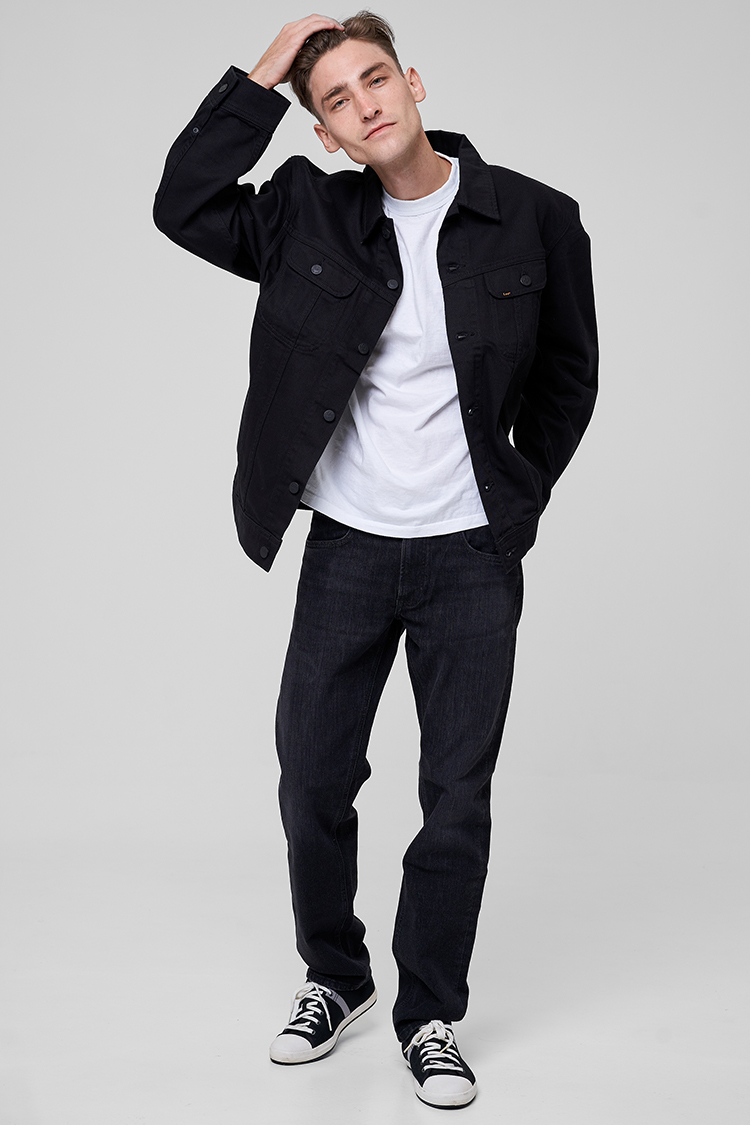 Куртка джинсова LEE Unlined Slim Fit (L89RMQ47) Чорний