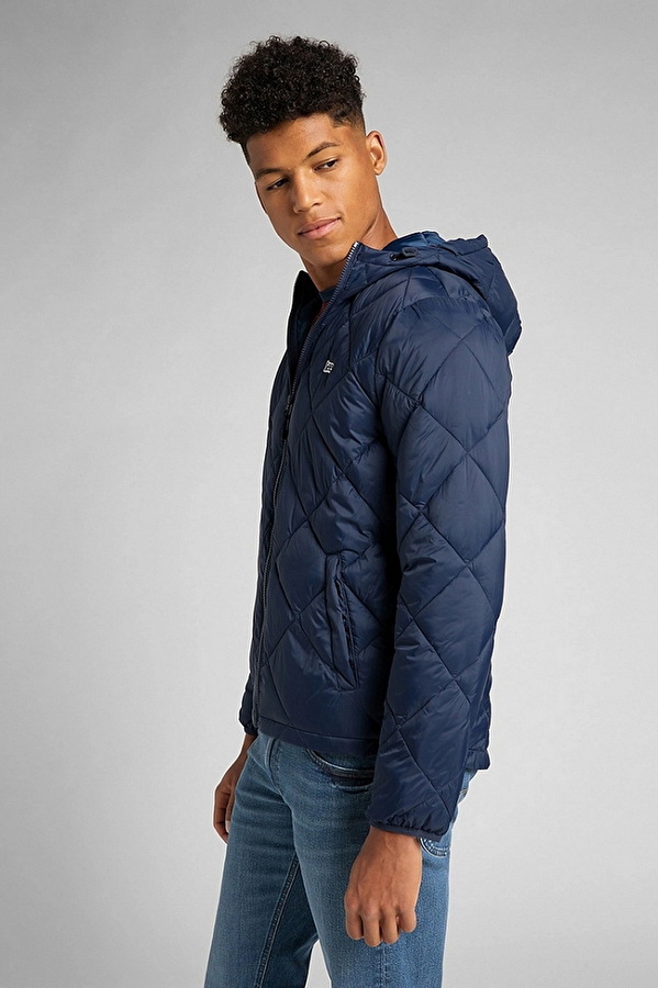 Куртка стеганная LEE Light Weight Puffer Regular Fit (L88ASZ35) Синий