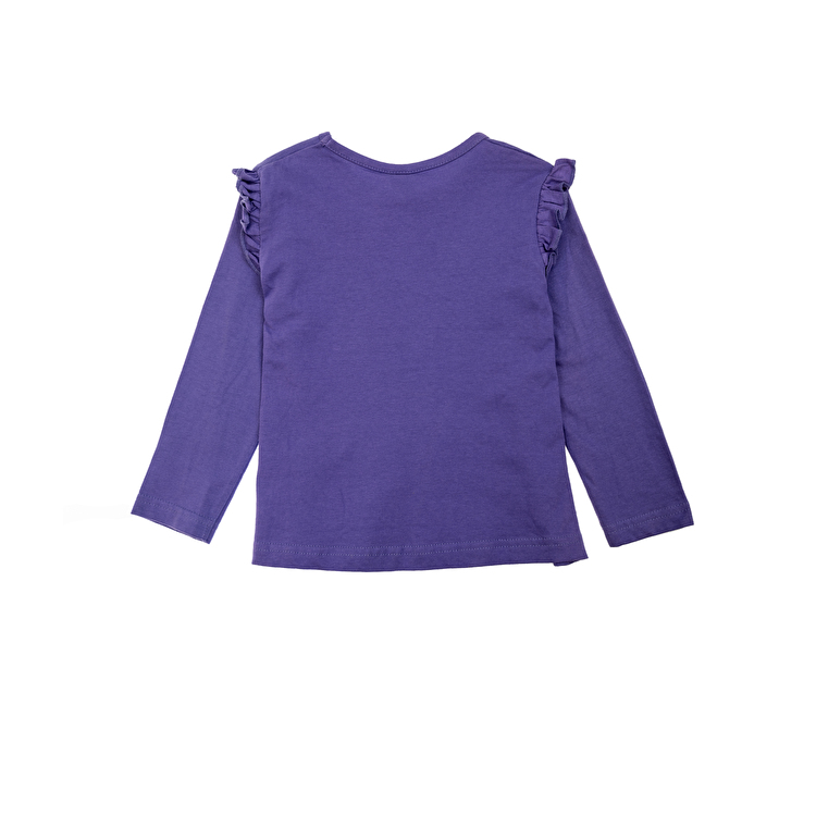 Футболка з довгим рукавом Losan Mc baby girls (026-1207AD/518) Світло-фіолетовий