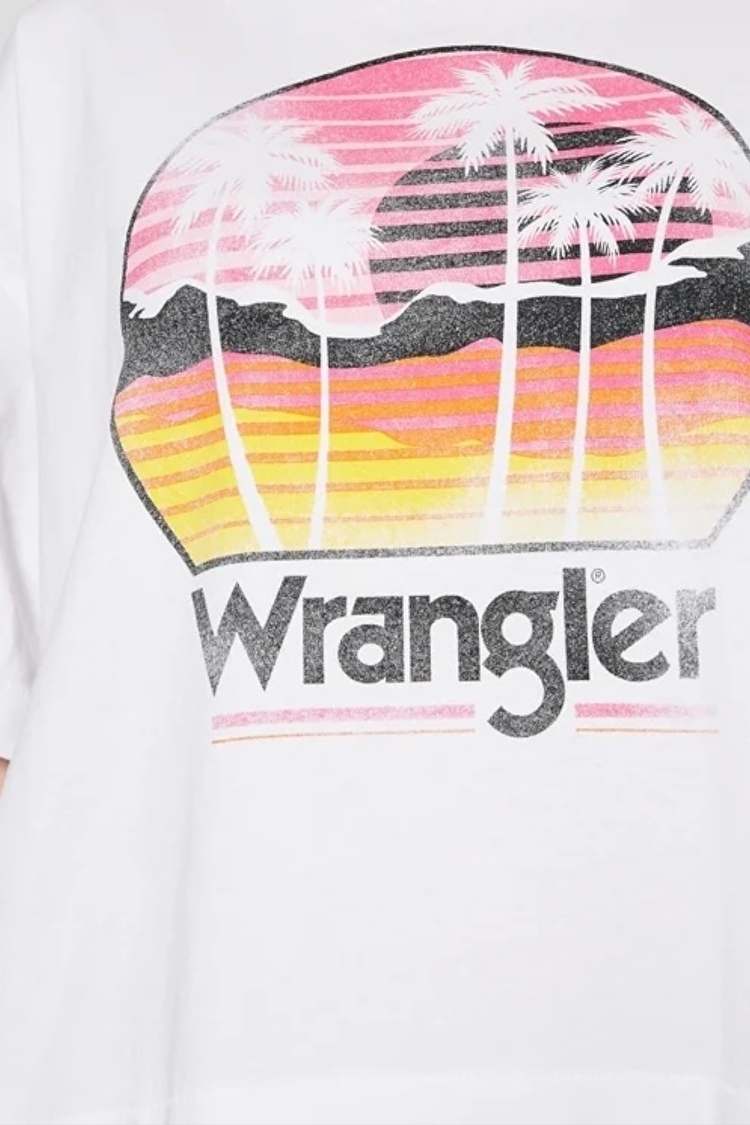 Футболка Wrangler BOXY TEE Oversized Fit (W7S2GF989) Білий