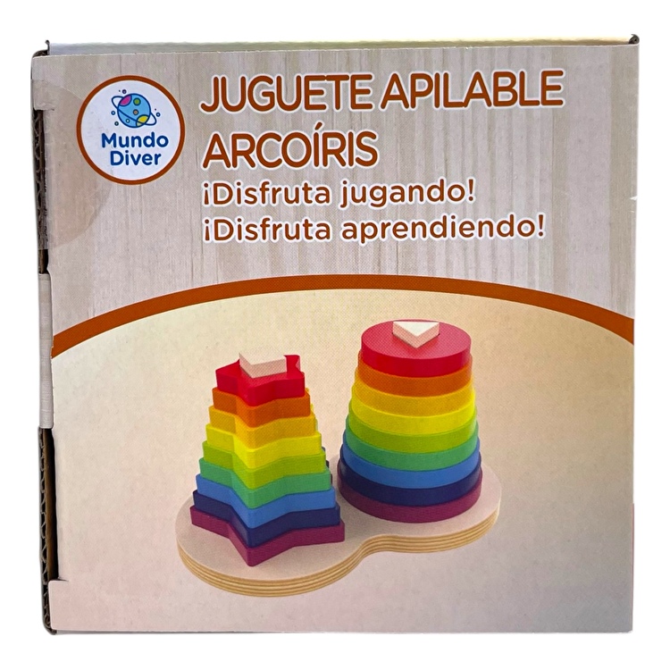 Игрушка для складывания Радуга MONTESSORI (114-SC)