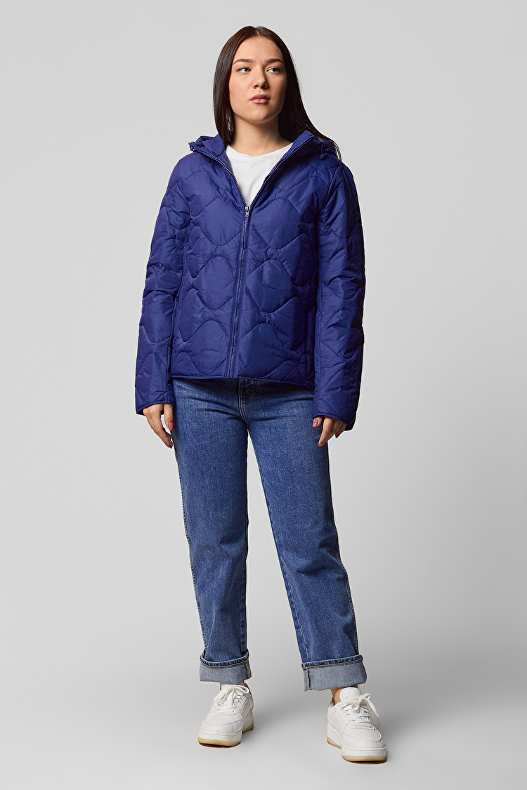 Куртка стьобана Wrangler Transitional Puffer Regular Fit (W4S1YBX09) Синій