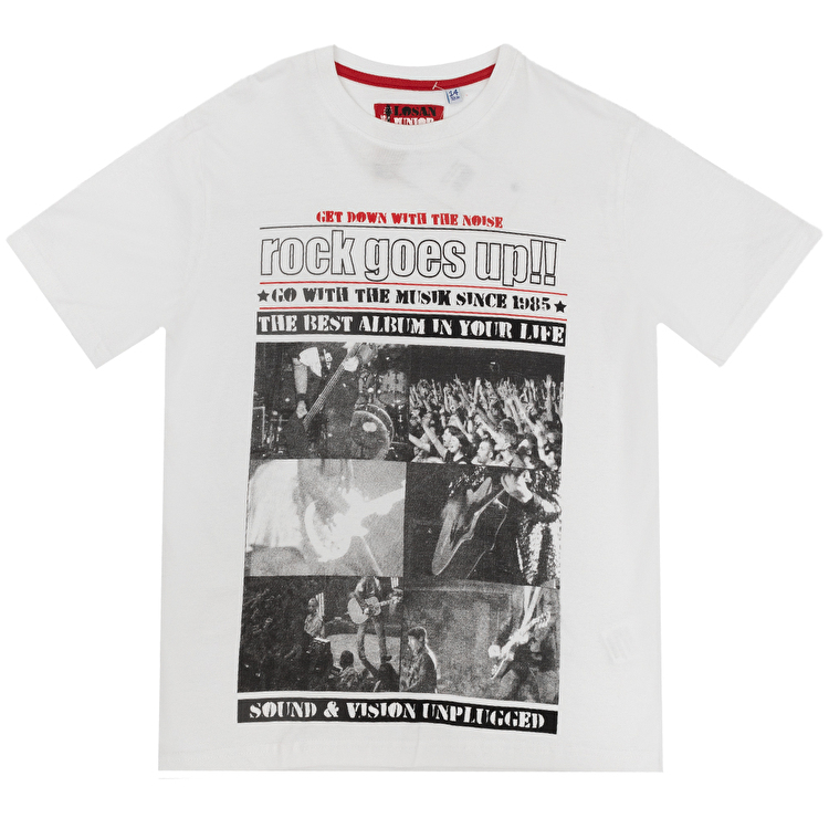 Футболка Losan Junior boys (313-1005AA/001) Білий