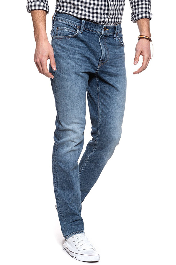 Джинси LEE Rider Slim Fit (112117524-701JXLE) Блакитний