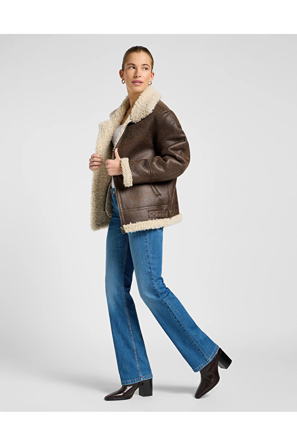 Куртка LEE AVIATOR JACKET Loose Fit (112371079) Коричневий