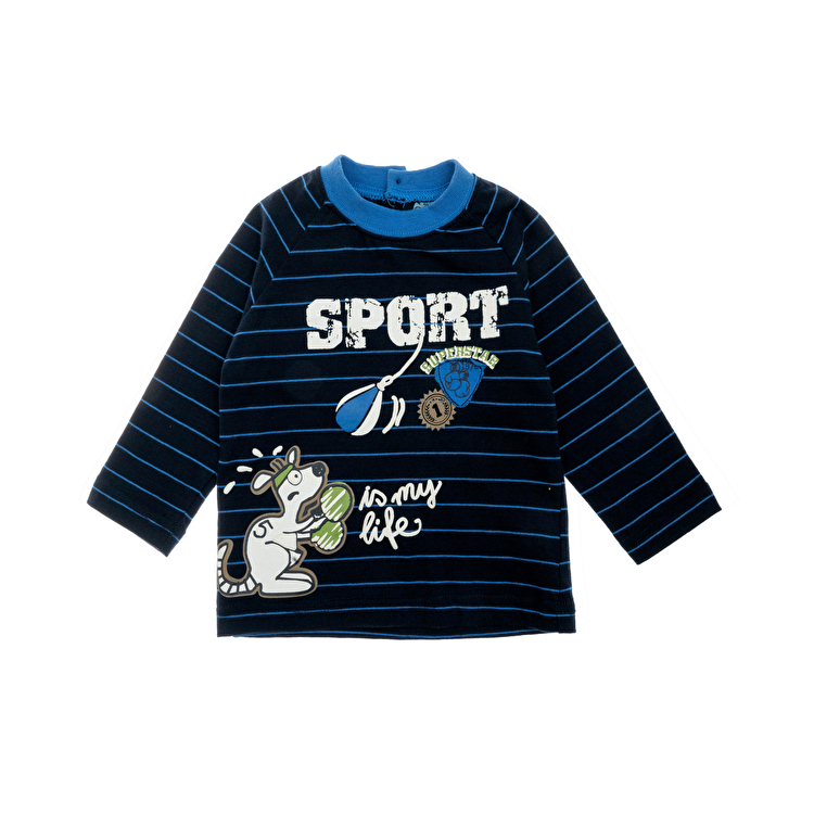 Комплект: Джемпер, брюки Losan MC BABY BOYS BABY (027-8026AC/32) Темно-синій