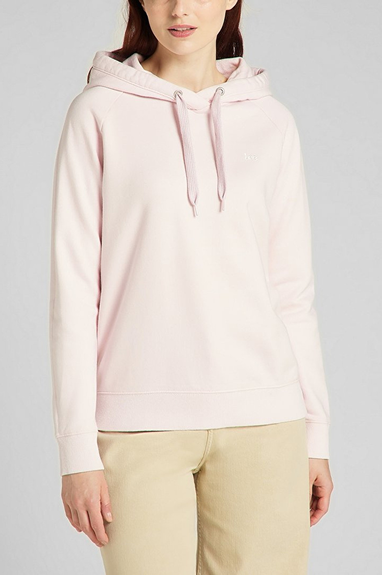 Худи LEE Essential Hoodie Relaxed Fit (L53WTXSU) Розовый