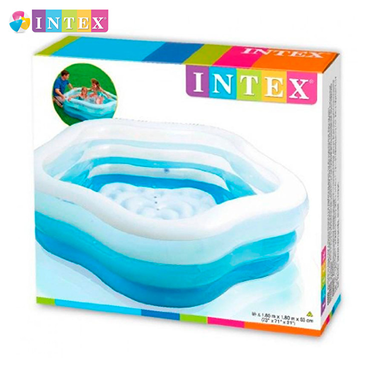 Б-н надув 5-угольный (185*180). INTEX (56495)