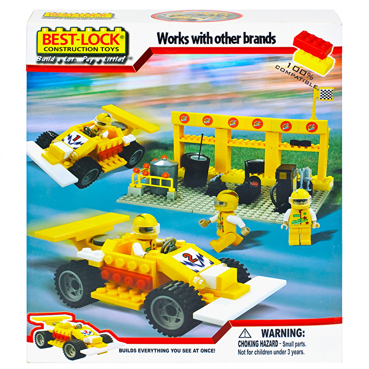 Конструктор Гоночний автомобіль 330 деталей BEST-LOCK (33065)