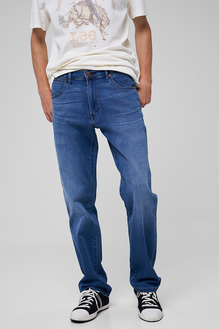 Джинсы Wrangler Arizona Regular Fit (W12OMU91Q) Голубой