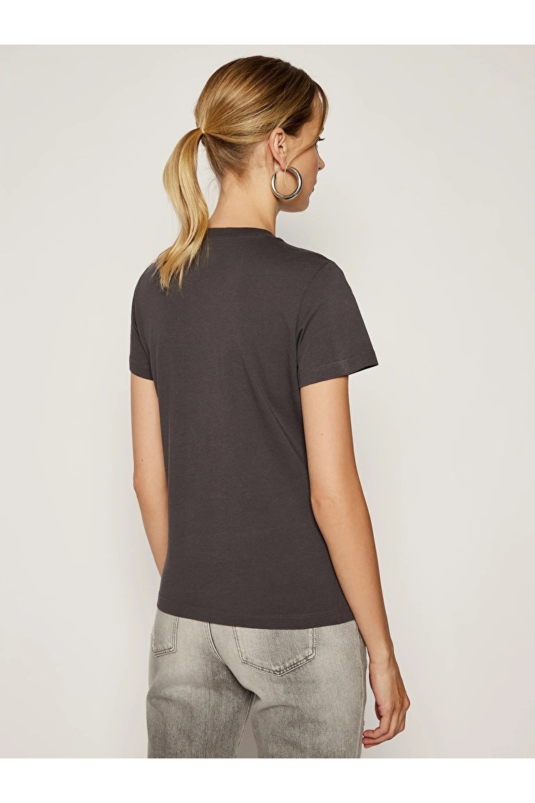 Футболка LEE Slim Logo Tee Slim Fit (L44CEPON) Темно-сірий