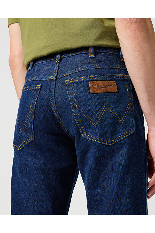 Джинсы Wrangler Texas Regular Fit (112126032) Темно-синий