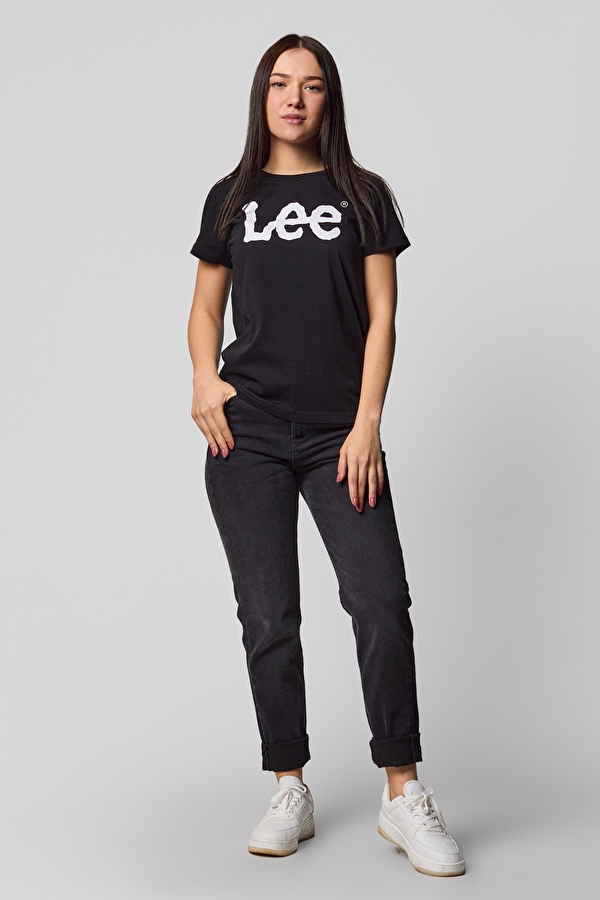 Футболка Lee Logo Tee Regular Fit (L42UER01) Черный