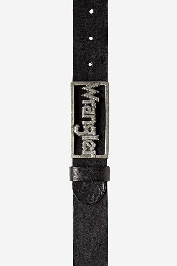 Ремень Wrangler Retro Buckle Belt (W0B55U101) Черный