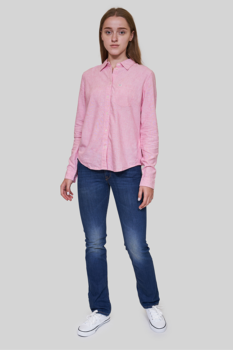 Сорочка LEE REGULAR SHIRT Regular Fit (L46AHQQJ) Рожевий