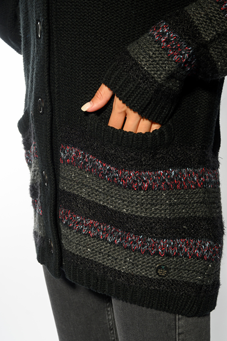 Кардиган LEE Chunky Cardigan (L53FOV01) Черный