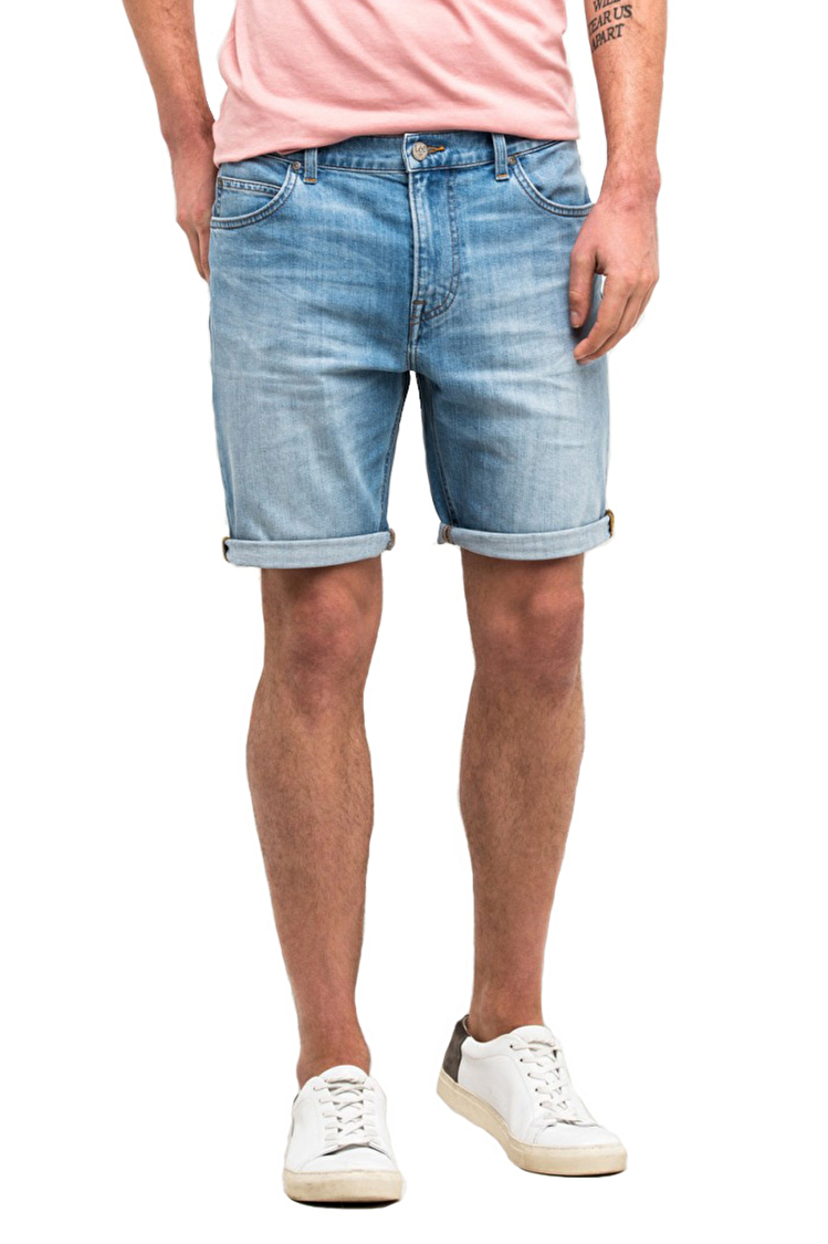 Шорты джинсовые LEE Rider Shorts Slim Fit (L73FCDPF) Голубой