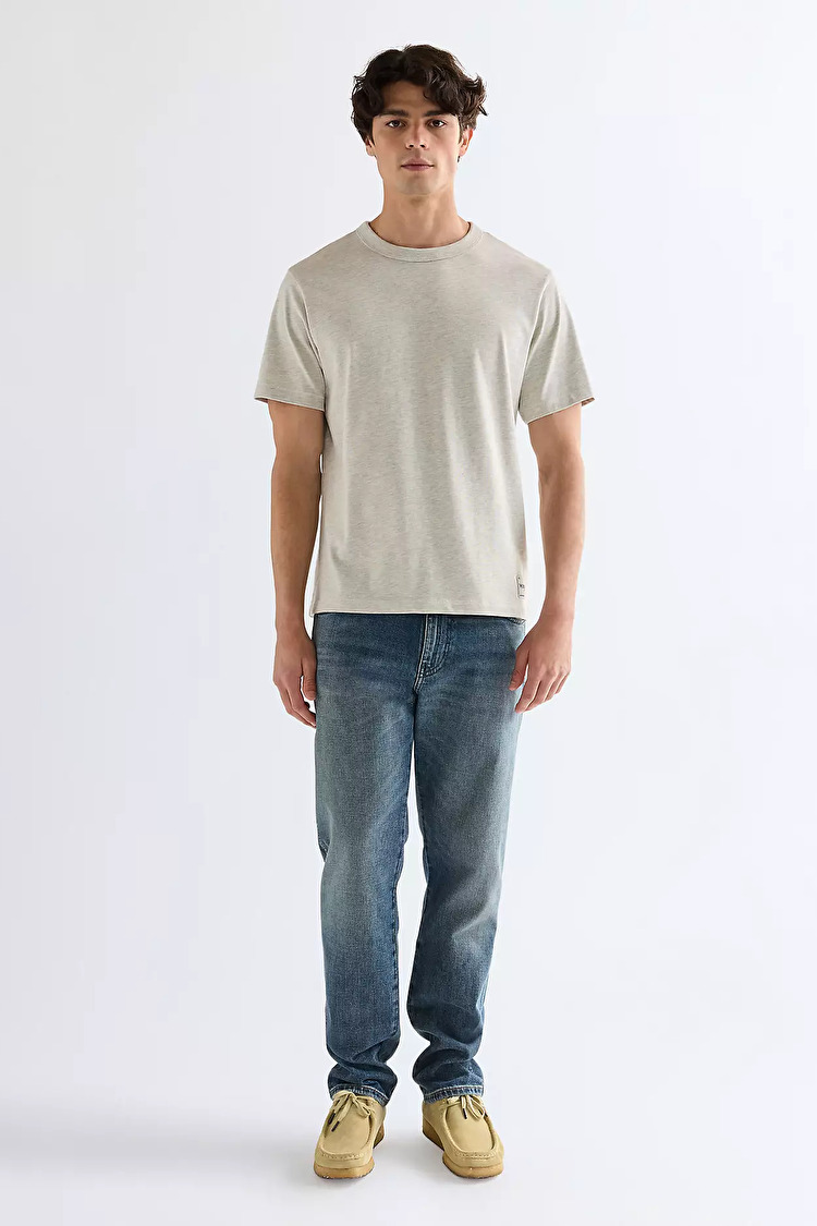 Футболка Wrangler SS SOLID TEE Relaxed Fit (112378012) Серый