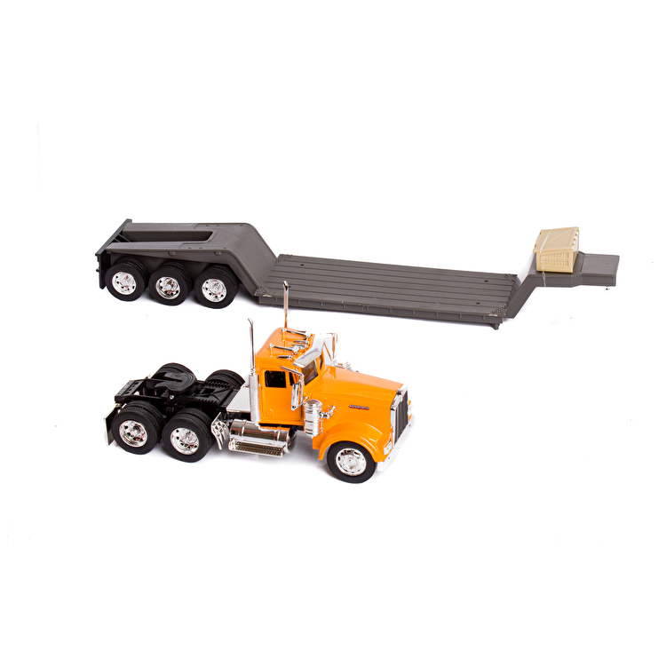 Набір кран + вантажівка 1979 KENWORTH W900 1:32 1:32 NEW RAY (11293C)