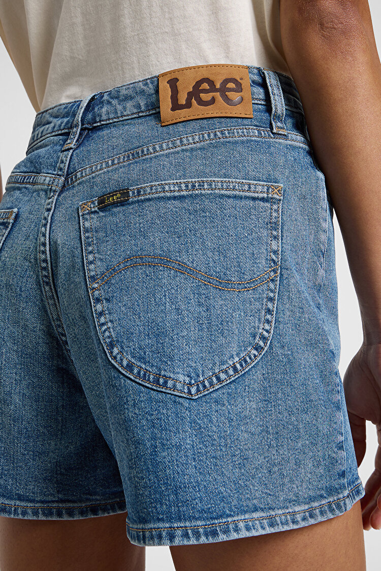 Шорты LEE Carol Short Blue Wire (112363526) Голубой