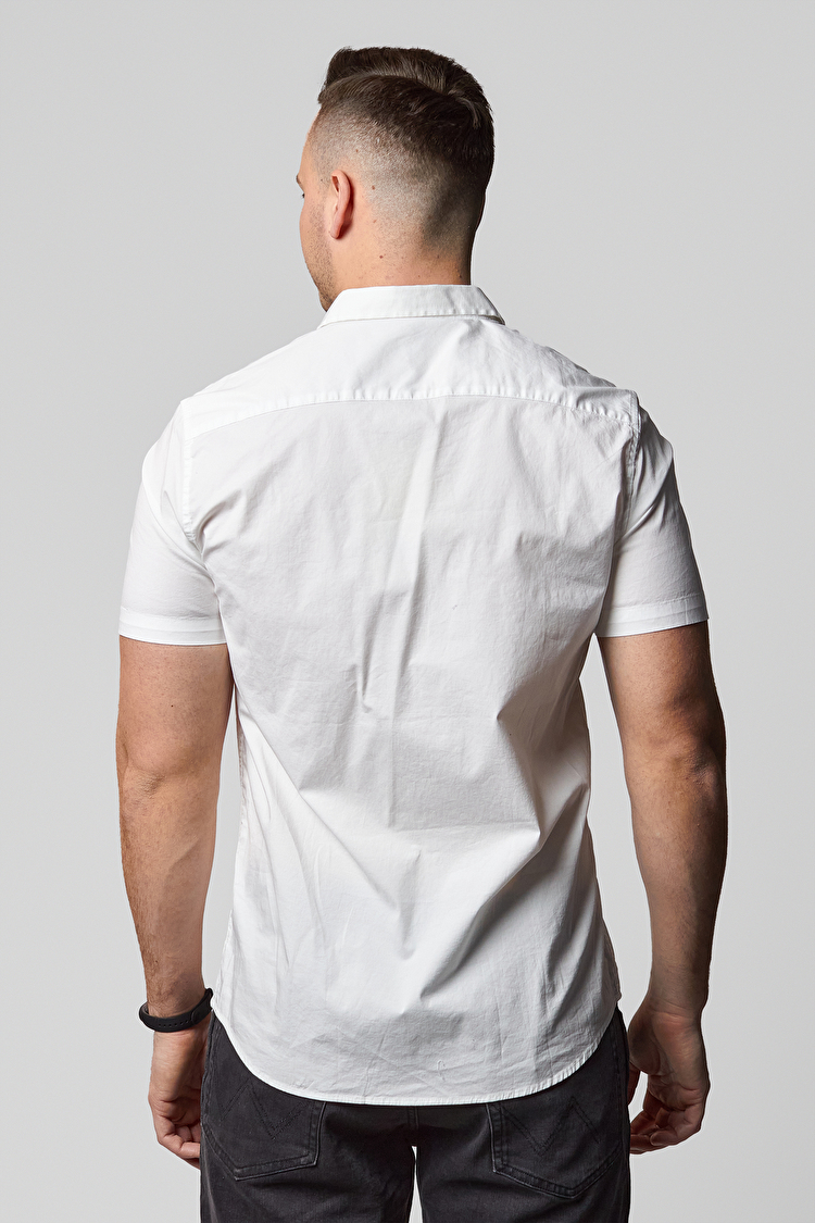 Рубашка Rifle M-Camicia Regular Fit (57192SA601098) Белый