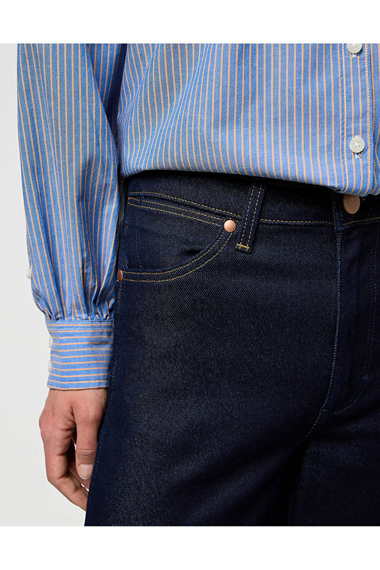 Джинси Wrangler CANYON Loose Fit (112371187) Темно-синій