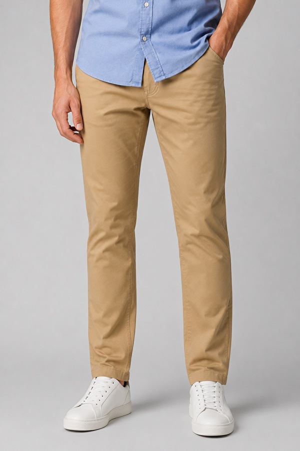 Штани LEE Brooklyn Straight Regular Fit (L452GK59) Бежевий