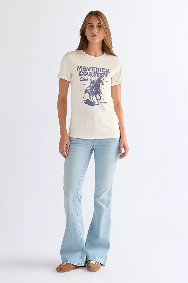 Футболка Wrangler Ringer Tee Slim Fit (112378089)